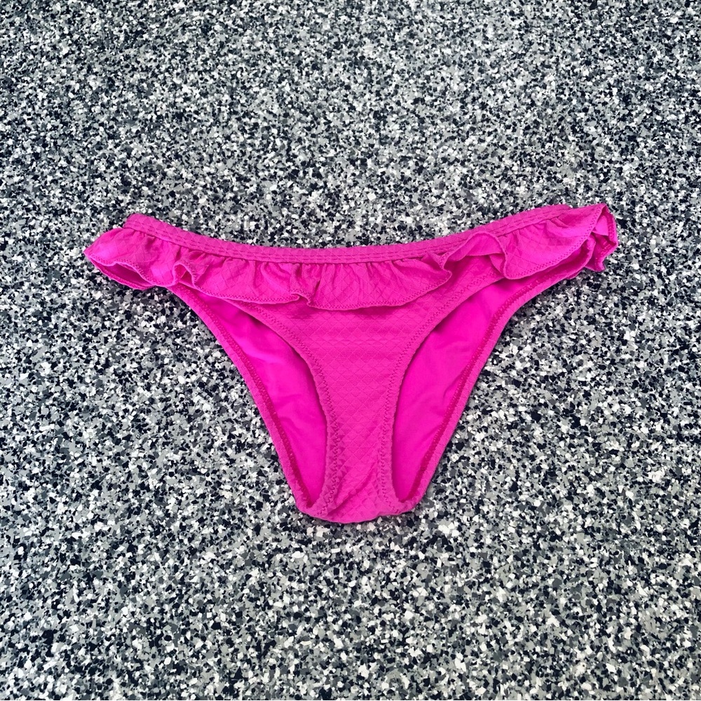 Scotch & Soda ✦ Playful Pink Ruffle Bikini Bottom (S)